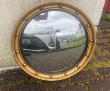 1920s antique bulters mirror free postage