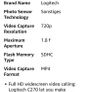 Logitech c270 HD 720p Webcam Image 2