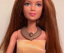 Barbie's Friend Theresa in Yellow Ballgown
