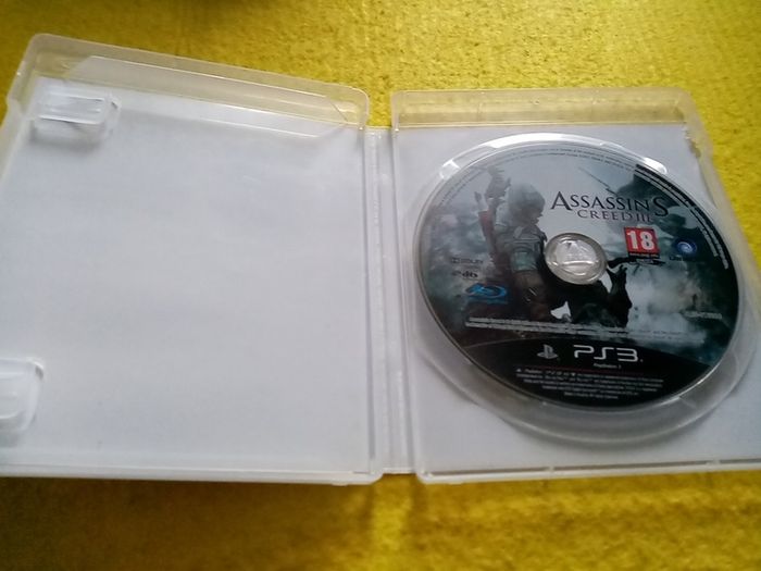 Assassins creed III 3 PlayStation 3 ps3 games Original Pal version