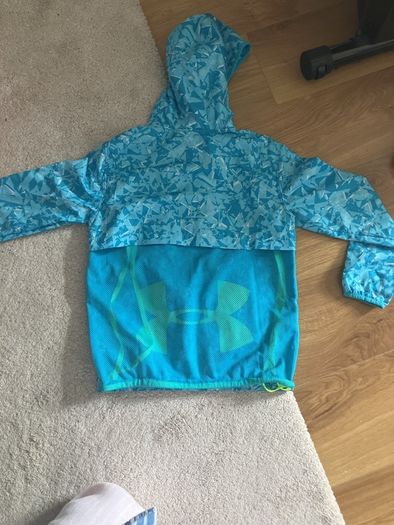 Under armour rain jacket / swim bag