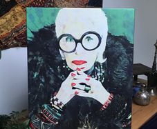 Iris Apfel Art Print 51 x 40 cm