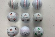 Premium mix golf balls