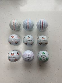 Premium mix golf balls
