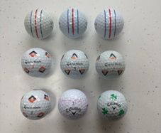 Premium mix golf balls