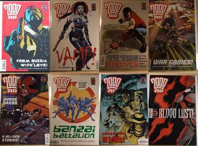 2000 AD progs 1250 to 1262