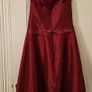 Alvina Valenta Maids (New York) dark red gown/dress size 12 Image 2