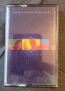 Simple Minds Real Life cassette tape