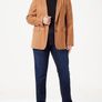 HUGO BOSS Womens Akrida Blazer Suit Jacket, 50458427 Brown246, Size : EU 46, UK 18, US 14 Image 5