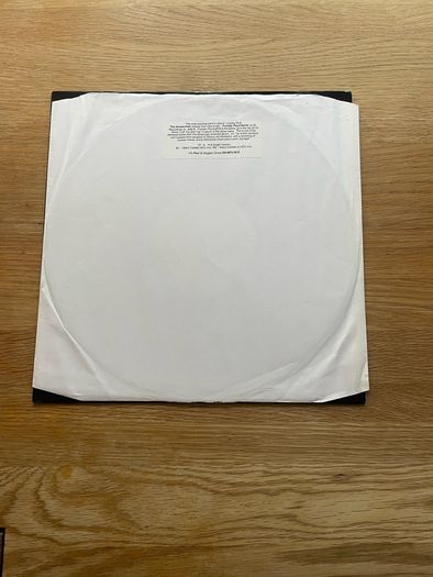 The Avalanches - Frontier Psychiatrist - 12" Vinyl Promo White Label - 2001 XL Recordings