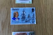 3 stamps from Jersey