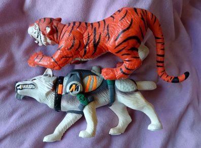 Action Man Wolf & Tiger Figures