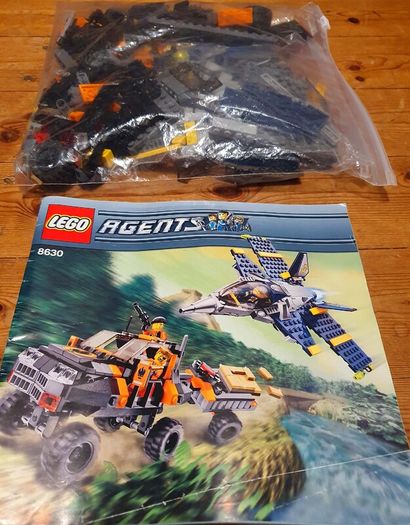 Lego Agents 8630: Mission 3 - Gold Hunt (2008) 100% Complete (NO BOX)