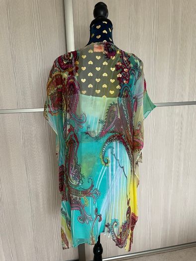 Derhy Paisley Print Kaftan Dress