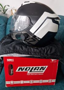 Nolan N87 plus helmet with intercom