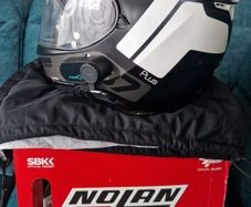 Nolan N87 plus helmet with intercom
