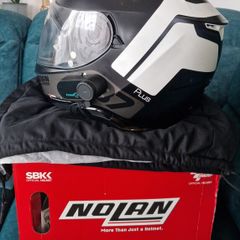 Nolan N87 plus helmet with intercom