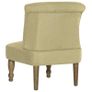 French Chairs 2 pcs Green Fabric Image 6