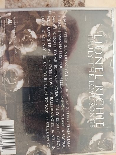 Lionel Richie CD - Truly The Love Songs