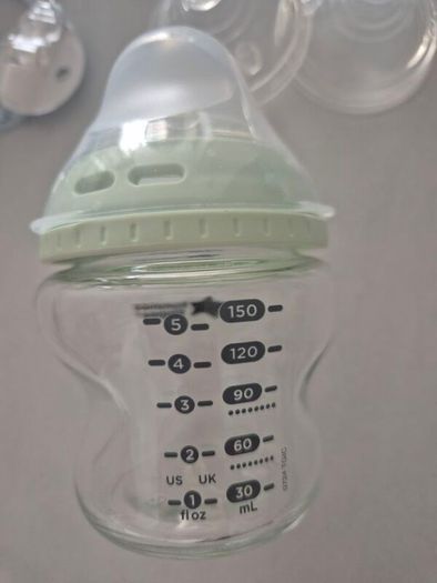 glass baby bottle
