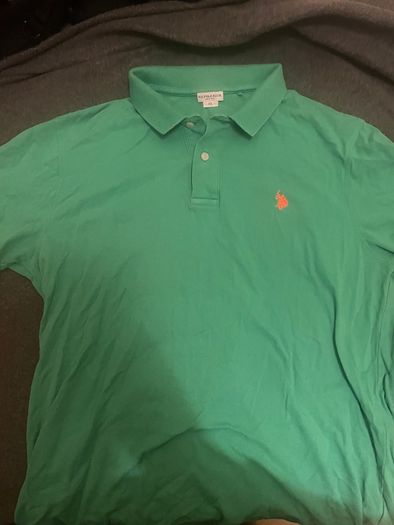 US Polo ASSN(Association) Green T-Shirt Size XL fits L