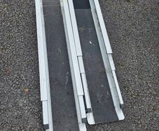 2 piece Telescopic wheelchair ramp