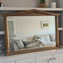 Elegant Gold Overmantle Mirror  Large Statement Piece Image 6