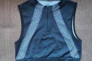 New Cropped Spandex sports top, size 10