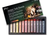 Gallery by Mungyo: Artist's Soft Pastels (12 Earthtone)