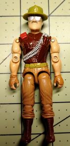 GI JOE Sgt Slaughter, Warthog driver