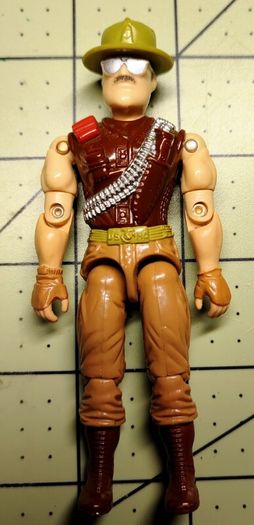 GI JOE Sgt Slaughter, Warthog driver