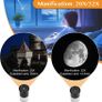 Telescope for Kids Astronomy 40/400mm Portable Astronomical Telescopes Refractor with Finder Scope Compass and Tripod as Gifts Image 5