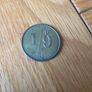 Antique Barber Token Ogee 1/9d Image 3