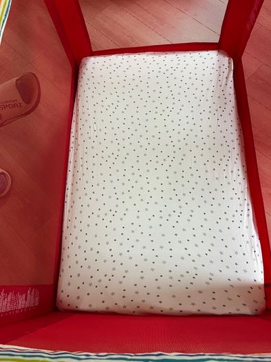 Mothercare Travel cot with mattress and cover