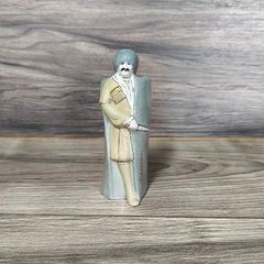 Cossack Man Figurine Vintage Russian/Ukrainian Nalchik 5inches 12cm Tall Glazed Folk Art