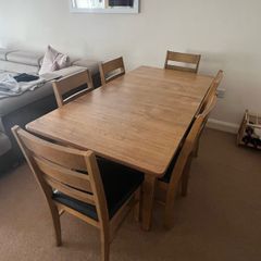 Dining Table with 6 Chairs