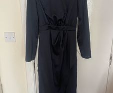 Misguided Navy Dress