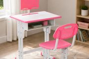 Kids Desk and Chair Set Adjustable Book Stand, Pen Slot