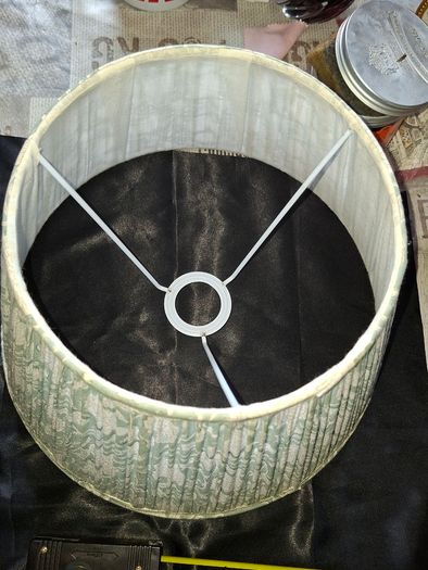 2 Beautiful Old Lamp Shades PRICE IS FOR 1 ONLY,. Measurements in the photos, Postage Available or Collection,