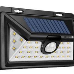 solar light IP65 Outdoor Solar 34 LED Security Light with PIR Sensor