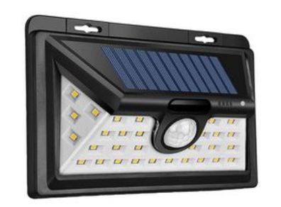 solar light IP65 Outdoor Solar 34 LED Security Light with PIR Sensor