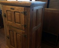 antique storage /ice / fridge