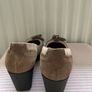wedge suede shoes size 39 loafer inspired Spanish brand Image 5