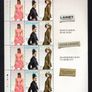 2010 Ireland Irish Fashion Designers Commemorative Stamps Sheetlet Plate 1A1A1A1A1A1A1A Mint Never Hinged (MNH) Image 2