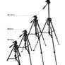 Protactic Portable Light weight Travel Camera Tripod 1KG - 1450mm Image 4