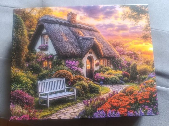 Massive collection of jigsaw puzzles