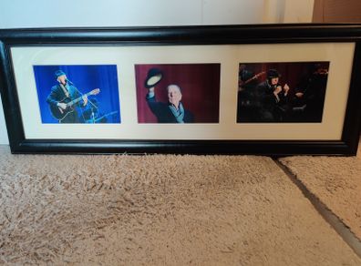 Framed Leonard Cohen Print