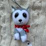 McDonalds Christmas TY Beanie Boo Plush Hailey The Husky Used Please Look at the pictures Image 2