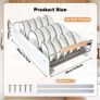 Brand New Extendable Plate Organiser Drawer Telescopic with Drip Tray 42x26x12cm. Image 4