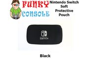 Nintendo Switch Soft Neoprene Cloth Pouch Protective Sock Case Cover Black